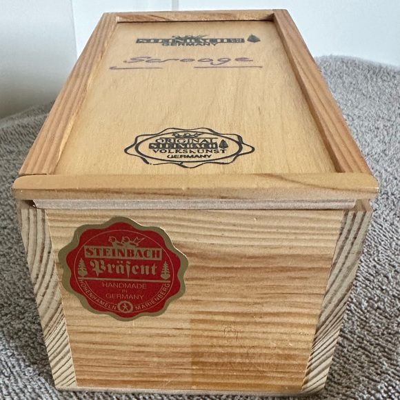 Rare Vintage Mini Steinbach Ebenezer Scrooge Nutcracker - Picture 3 of 4